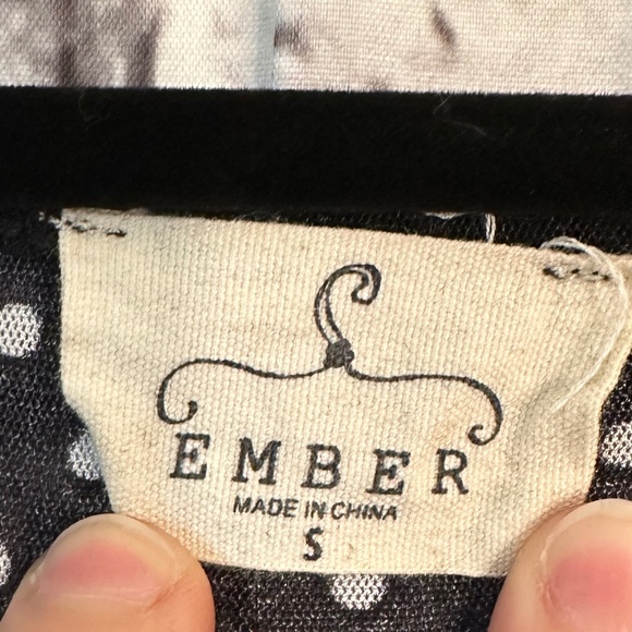 Ember Black with White Polka Dots tank - Picture 4 of 8